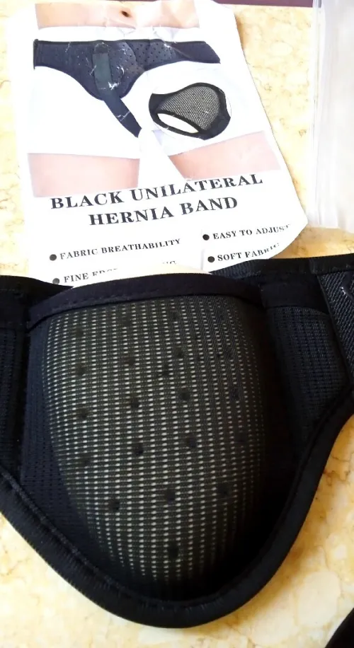Ceinture hernie inguinale côté droit 
