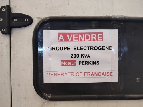 مولد كهربائي 200كفيا. Groupe Electrogen