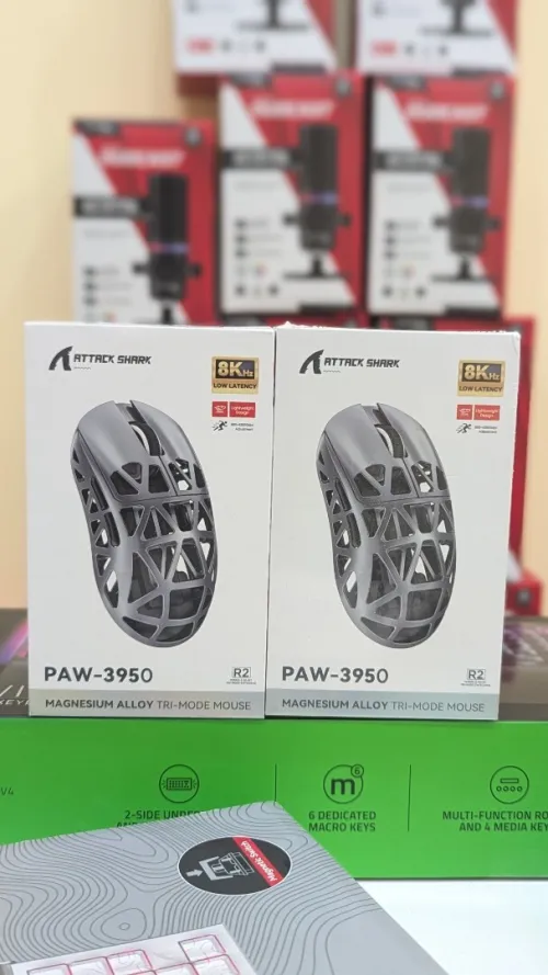 ATTACK SHARK R2 Magnesium Alloy PAW3950 - 8K Hz