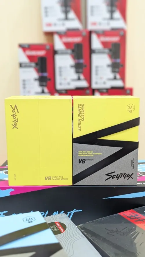 Scyrox V8 Wireless 8K Hz Superlight - Yellow