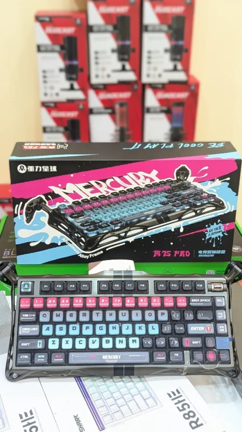 Clavier Gravastar Mercury V75 Pro  Cyberpunk 8000Hz