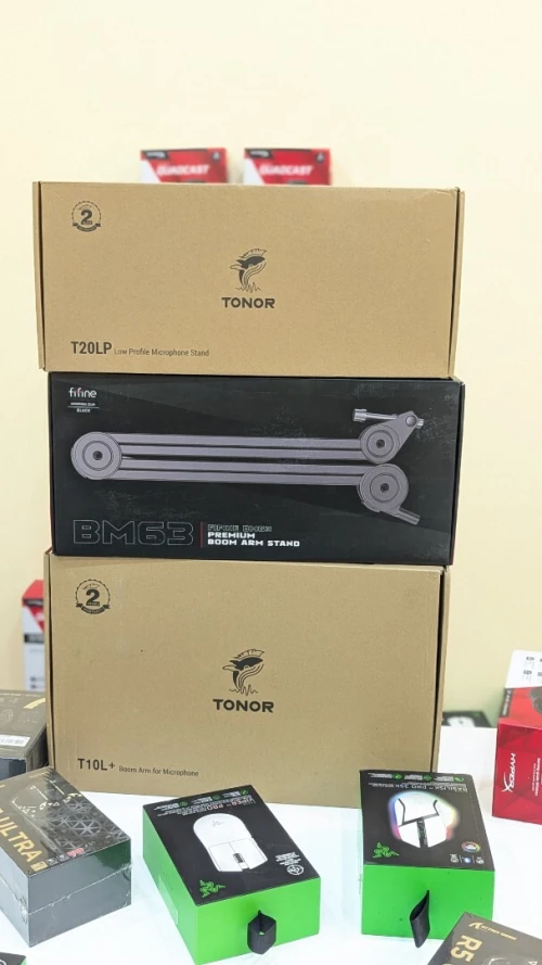 Microphone Boom Arm Stand : Fifine / TONOR