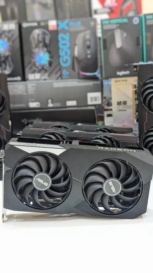 ASUS  RX 6650 XT DUAL O8G OC  USed