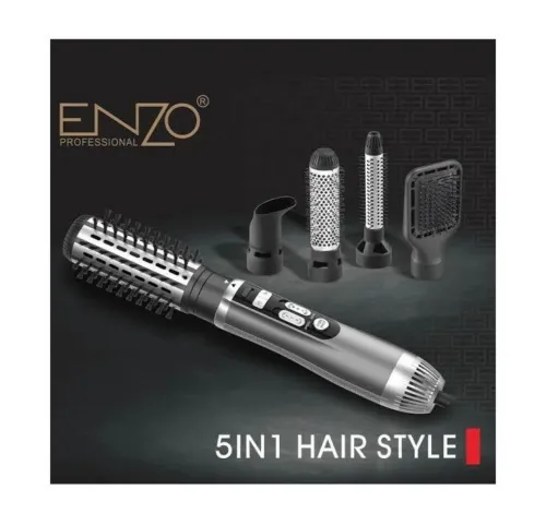 ENZO PROFESSIONAL Brosse Cheveux 5 En1 Professionnel