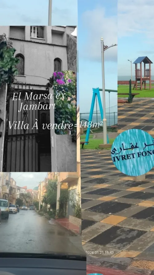 Vente Villa Alger El marsa