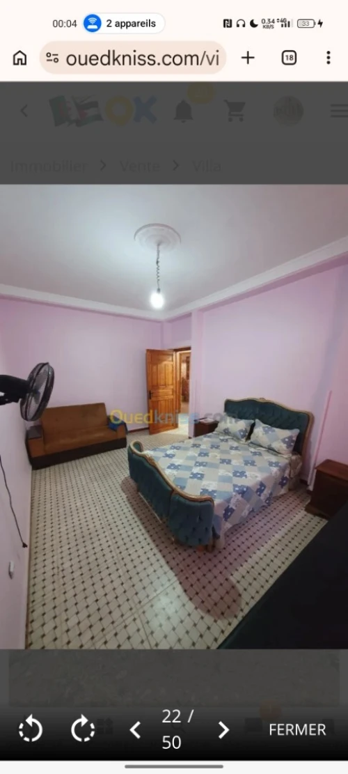 Vente Villa Béjaïa Beni ksila