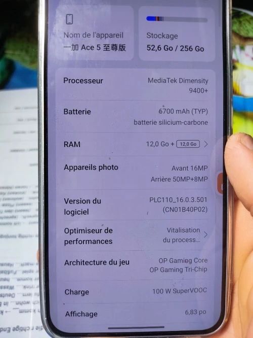 One plus Ace 5 ultra