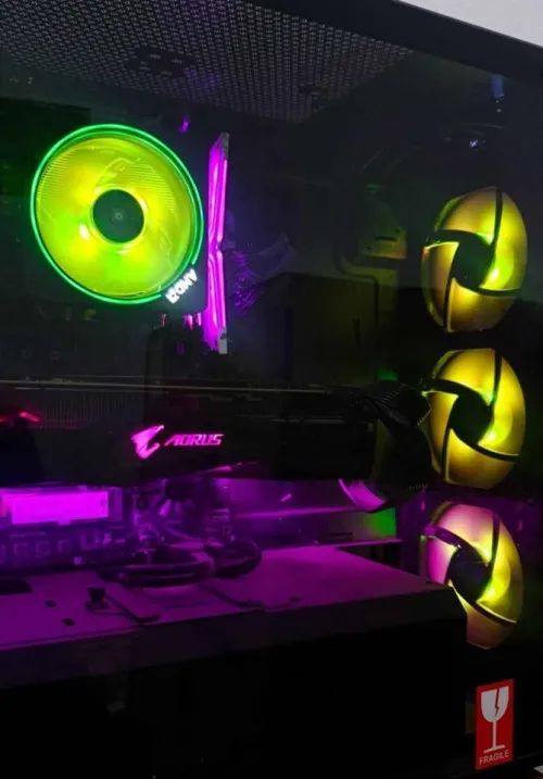 Rtx 2060 super aorus 3 fan box