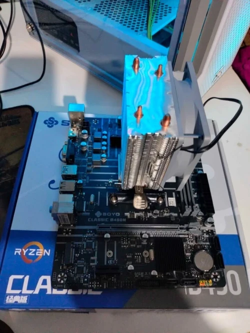 Combo Amd B450 soyo + ryzen 5 5600 + ice 200 Used deux Mois Prix 47000da