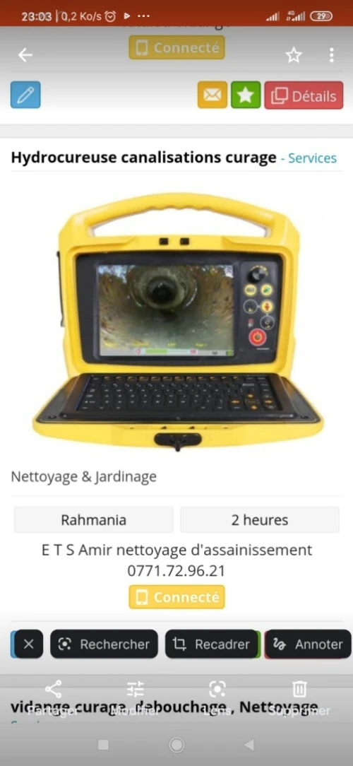 Entreprise débouchage nettoyage des canalisations 