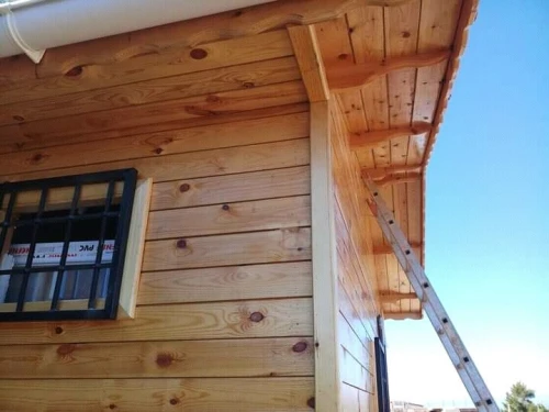 Construction des bungalow et chalets et buvette en bois