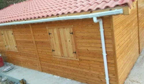 Construction des bungalow et chalets et buvette en bois