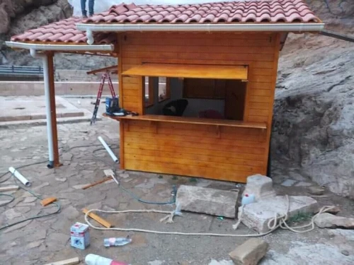 Construction des bungalow et chalets et buvette en bois