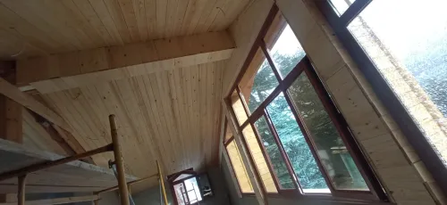 Construction des bungalows et chalets en bois 