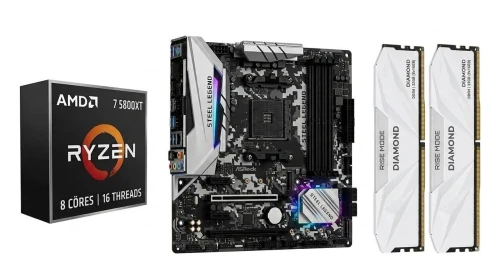 Ryzen 7 3700X + B450 Steel Legend + 16Go Corsair Vengeance LPX | Pack CPU / CM / RAM