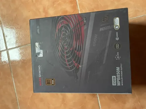 Alimentation 850W  Mars Gaming Full modulaire  80+ Bronze