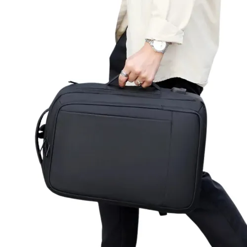 Sac A Dos Cartable Extensible Imperméable Anti-Rayures - حقيبة قابلة للتوسع مضادة للخبش
