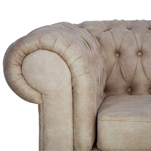 salon Chesterfield beige