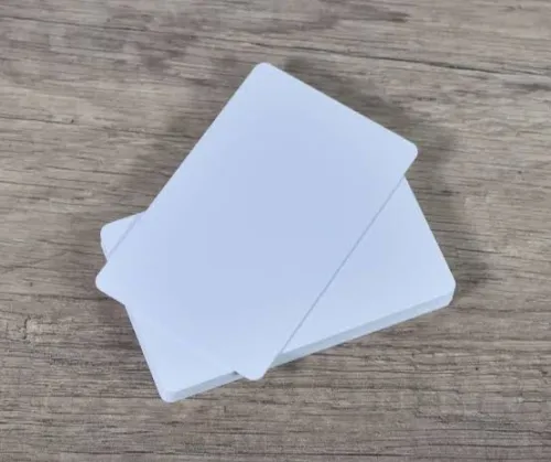 Cartes NFC NTAG215 Blanches Pvc