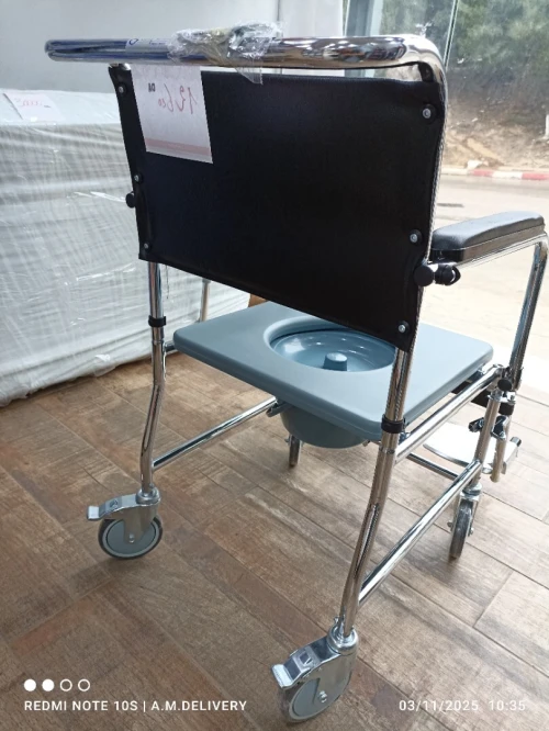 Fauteuil GARDE ROBE chrome+roues