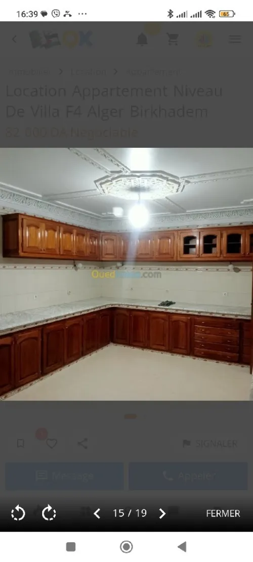 Location Appartement F4 Alger Birkhadem