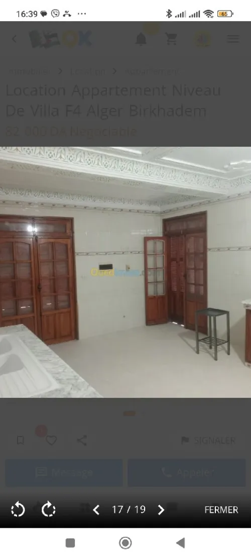 Location Appartement F4 Alger Birkhadem