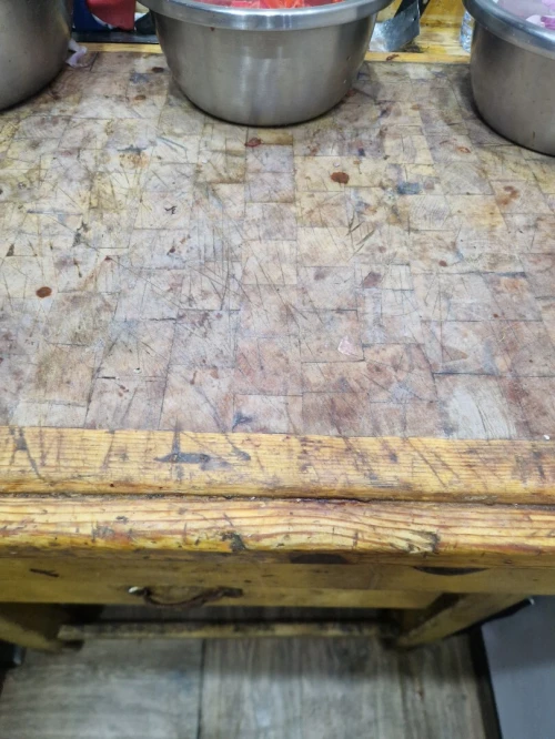 Table de boucher
