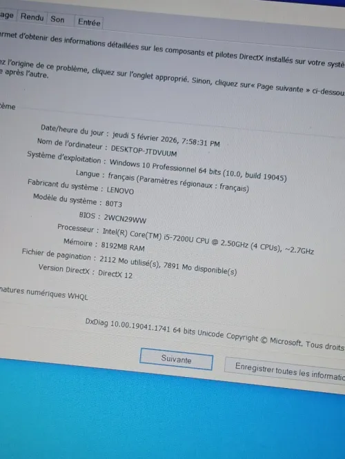 LENOVO V310 I5 7200U RAM 8GB AMD Radeon R5 M330 2GB