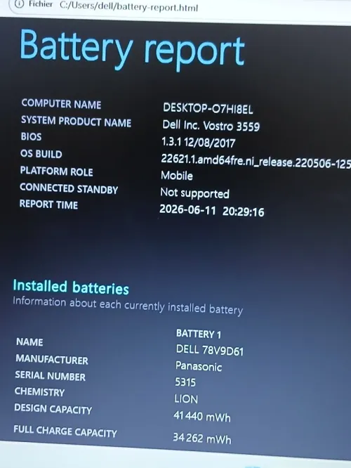 Dell Vostro 3559 I5 6200U RAM 12GB SSD 256GB