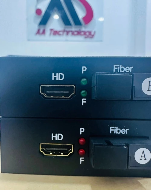  Convertisseur Média Vidéo sur Fibre Optique 