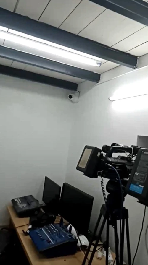 Montage caméra de surveillance 