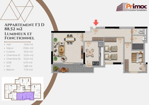 Vente Appartement F2 F3 F4 Alger Birkhadem
