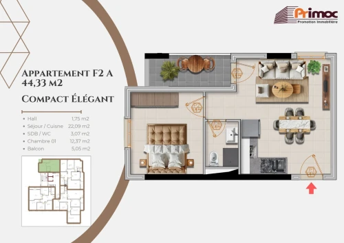 Vente Appartement F2 F3 F4 Alger Birkhadem