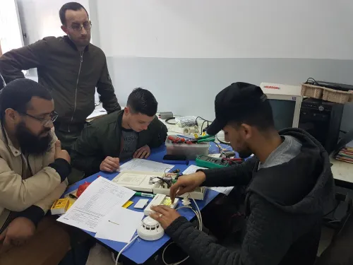 تركيب كامرات المراقبة واجهزة الانذار