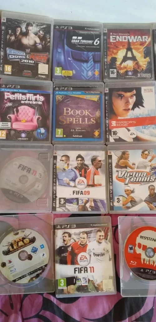 Lot de 19 jeux originales ps3 