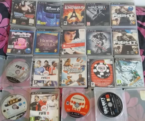 Lot de 19 jeux originales ps3 
