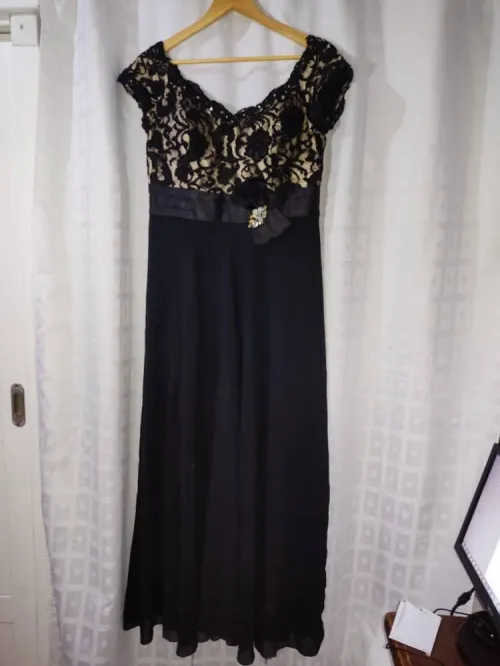 Robe soirée noir