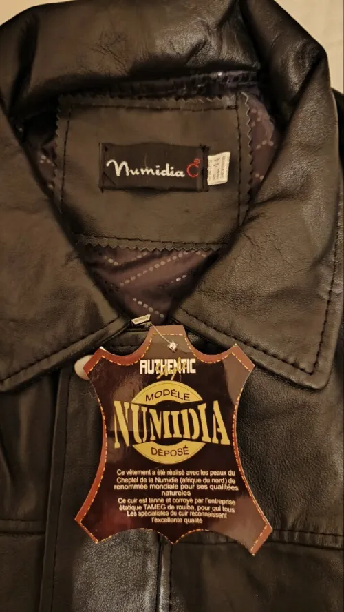 Veste cuir 