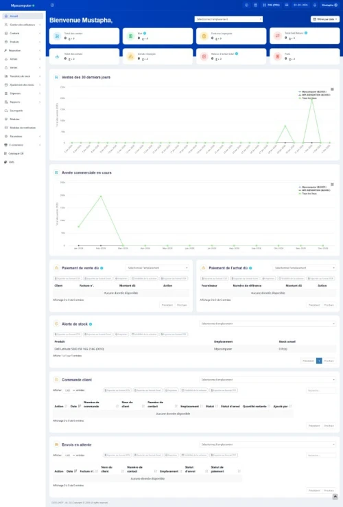 Logiciel Point de Vente - Pixel Soft (POS) - Logiciel de Gestion de Stock & Caisse