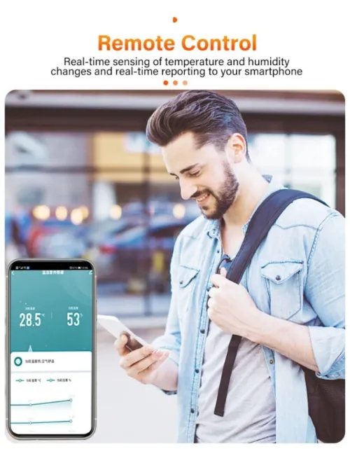 Détecteur température humidité wifi