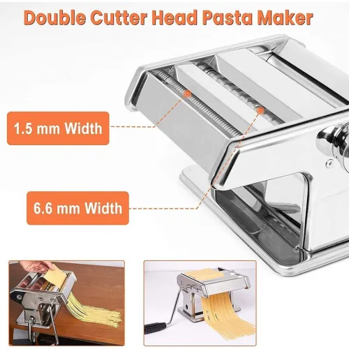 Machine À Pâtes et Nouilles Manuelle 3en1 Sonashi SPM 151 -  ماكينة تحضير العجائن