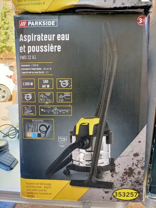 Aspirateur Eau et Poussière Parkside