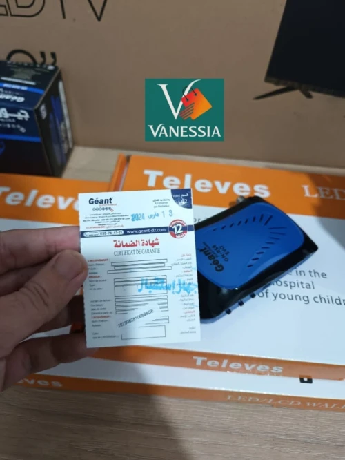 Téléviseur 32 puce + demo + support