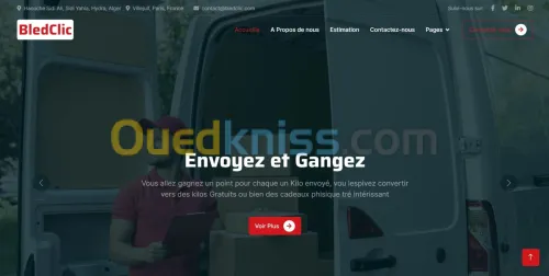 Création de sites web modernes et personnalisés | تصميم مواقع ويب عصرية ومخصصة