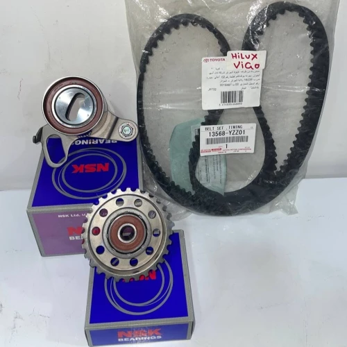 Chaine ORIGINALE Toyota Hilux VIGO 5L + Tendeur NSK + Pignon NSK 13568-YZZ01