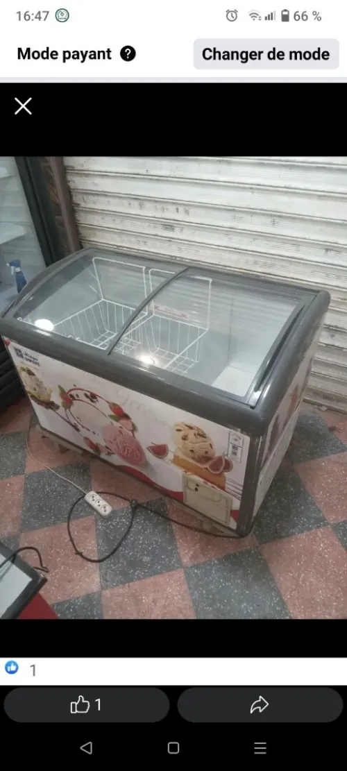Congélateur simafe 350L