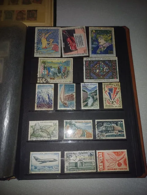 Ancien Timbres pour colectioneurs