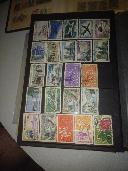 Ancien Timbres pour colectioneurs