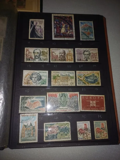 Ancien Timbres pour colectioneurs