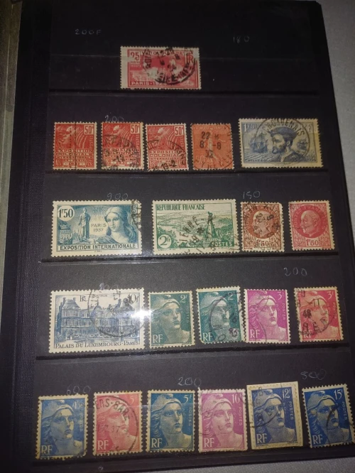 Ancien Timbres pour colectioneurs